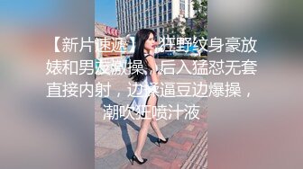 【新片速遞】 ✨狂野纹身豪放婊和男友激操，后入猛怼无套直接内射，边揉逼豆边爆操，潮吹狂喷汁液