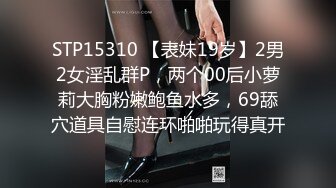 STP15310 【表妹19岁】2男2女淫乱群P，两个00后小萝莉大胸粉嫩鲍鱼水多，69舔穴道具自慰连环啪啪玩得真开