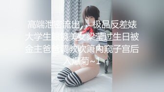 高端泄密流出❤️极品反差婊大学生眼镜美女梁莹过生日被金主爸爸调教吹箫内窥子宫后入爆菊~1