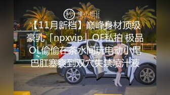 【11月新档】巅峰身材顶级豪乳「npxvip」OF私拍 极品OL偷偷在茶水间玩电动小尾巴肛塞爽到双穴失禁喷汁液