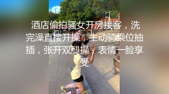  酒店偷拍骚女开房接客，洗完澡直接开操，主动骑乘位抽插，张开双腿操，表情一脸享受