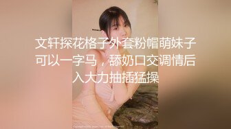 文轩探花格子外套粉帽萌妹子可以一字马，舔奶口交调情后入大力抽插猛操