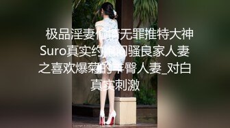    极品淫妻偷情无罪推特大神Suro真实约炮闷骚良家人妻之喜欢爆菊的丰臀人妻_对白真实刺激