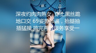 深夜约肉肉熟女  穿上黑丝跪地口交 69姿势舔逼，抬腿抽插猛操 搞完再做服务享受一下