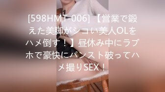 [598HMT-006] 【営業で鍛えた美脚がシコい美人OLをハメ倒す！】昼休み中にラブホで豪快にパンスト破ってハメ撮りSEX！