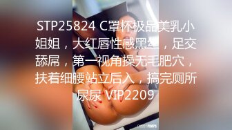 STP25824 C罩杯极品美乳小姐姐，大红唇性感黑丝，足交舔屌，第一视角操无毛肥穴，扶着细腰站立后入，搞完厕所尿尿 VIP2209