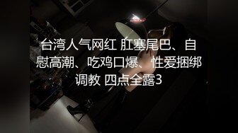 台湾人气网红 肛塞尾巴、自慰高潮、吃鸡口爆、性爱捆绑调教 四点全露3