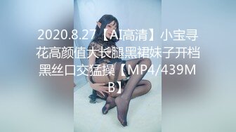 2020.8.27【AI高清】小宝寻花高颜值大长腿黑裙妹子开档黑丝口交猛操【MP4/439MB】