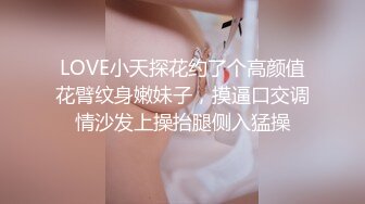 LOVE小天探花约了个高颜值花臂纹身嫩妹子，摸逼口交调情沙发上操抬腿侧入猛操