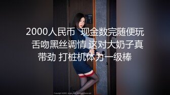 2000人民币  现金数完随便玩  舌吻黑丝调情 这对大奶子真带劲 打桩机体力一级棒